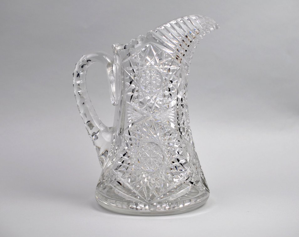 Crystal Hand-Cut Pitcher