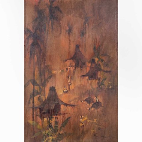 Romeo Tabuena (1921–2015) - Paisaje Filipino
