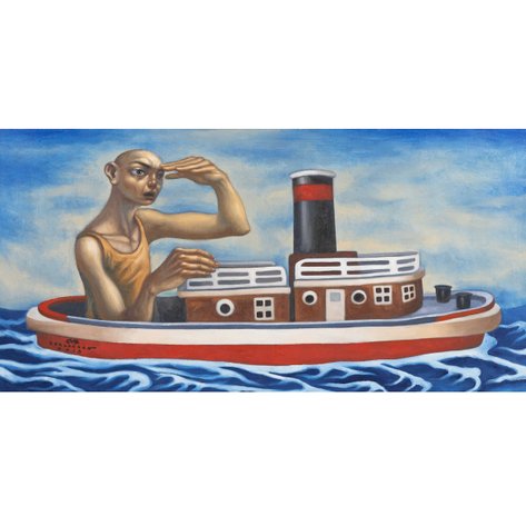 Elmer Borlongan (b. 1967) - Ships Ahoy!