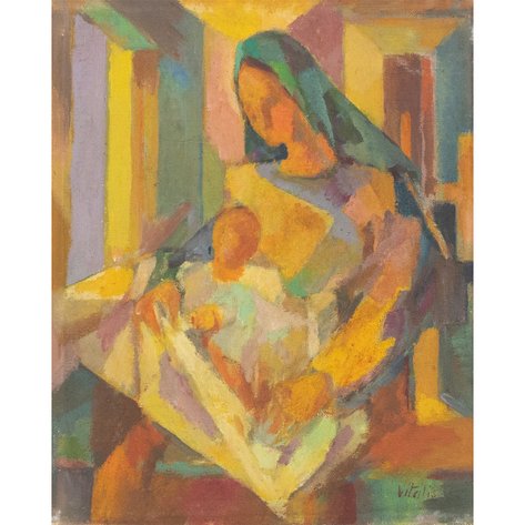 Macario Vitalis (1898–1989) - Mother and Child