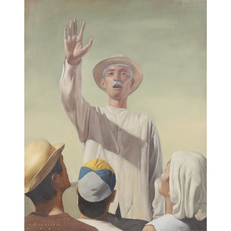 José John Santos III (b. 1970) - Untitled (Tata Ador)