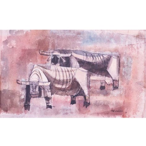 Ang Kiukok (1931–2005) - Carabaos