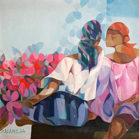Oscar Zalameda  (1930–2010) - Flower Vendors