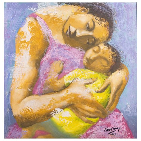 Emmanuel Garibay (b. 1962) - Mother & Child