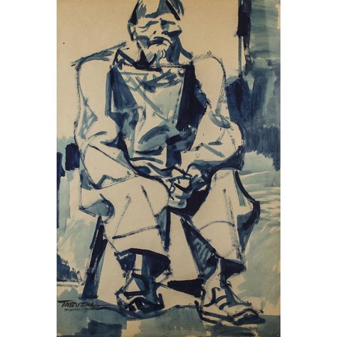 Romeo Tabuena (1921–2015) - Untitled (Seated Old Man)