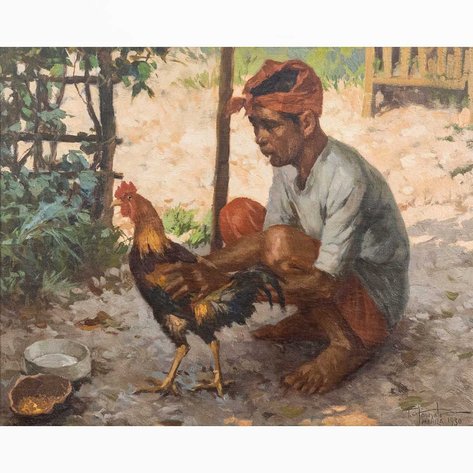 Fernando Amorsolo (1892–1972) - Sabungero