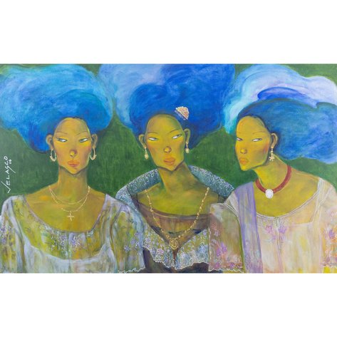 Lydia Velasco (b. 1942) - Tres Marias Filipiniana