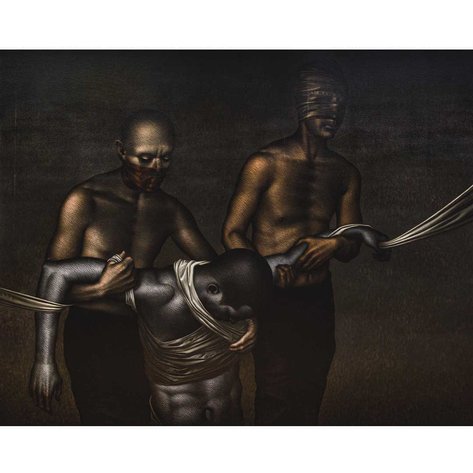 Leslie de Chavez (b. 1978) - Defeat Ushered by Surrender Is the New Oblivion