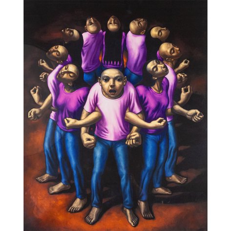 Elmer Borlongan (b. 1967) - Laban Lang