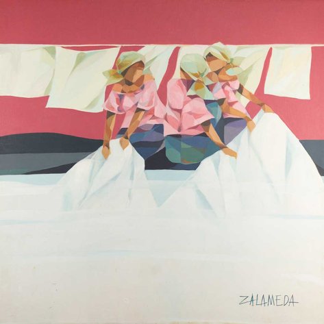 Oscar Zalameda  (1930–2010) - Untitled