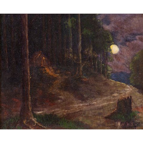 Fabián de la Rosa (1869–1937) - Moonlight