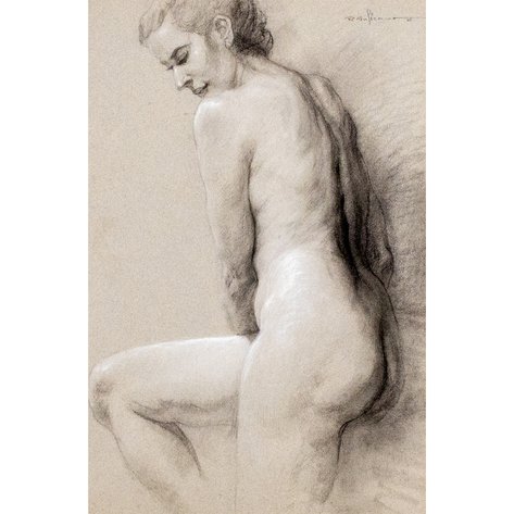 Romulo Galicano (b. 1945) - Untitled (Female Nude)