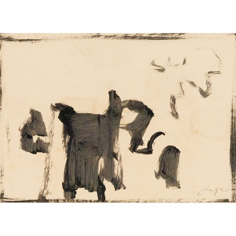 José Joya (1931–1995) - Abstract Study
