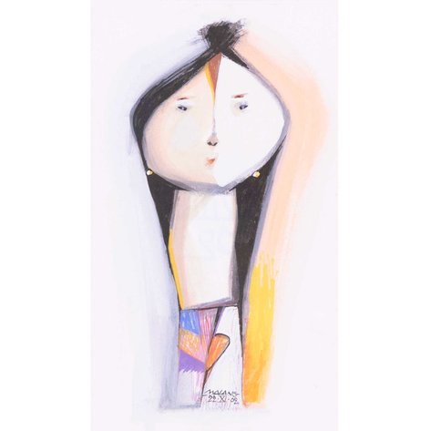 Mauro "Malang" Santos (1928–2017) - Lady with Guitar
