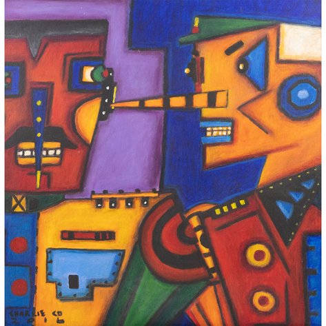 Charlie Co (b. 1960) - Two Generals