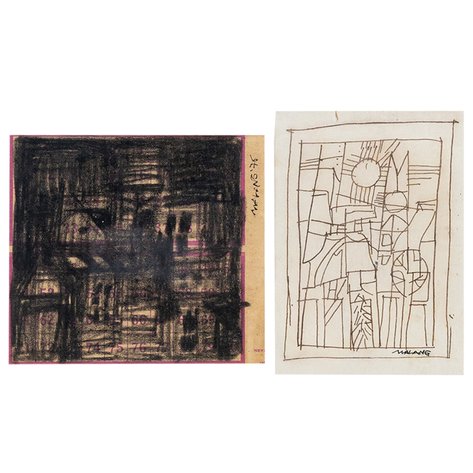 Mauro "Malang" Santos (1928–2017) - A lot of 2 works on paper