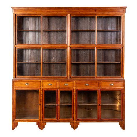 An Art Deco botica (apothecary) cabinet from Nayong Pilipino