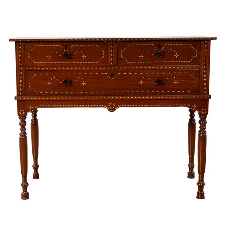 An elegant and exceptionally complete Baliuag-Sheraton mesa altar (altar table)