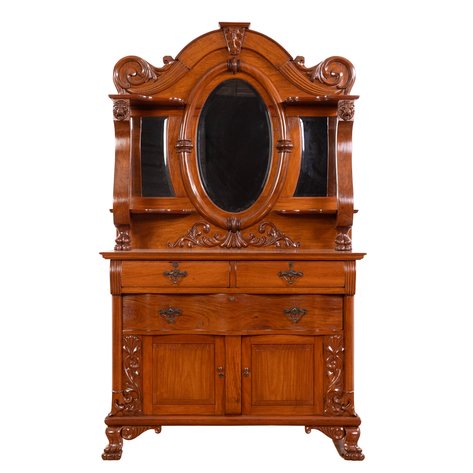 An Eduardo Atay’s Rococo Revival lansena (cupboard)