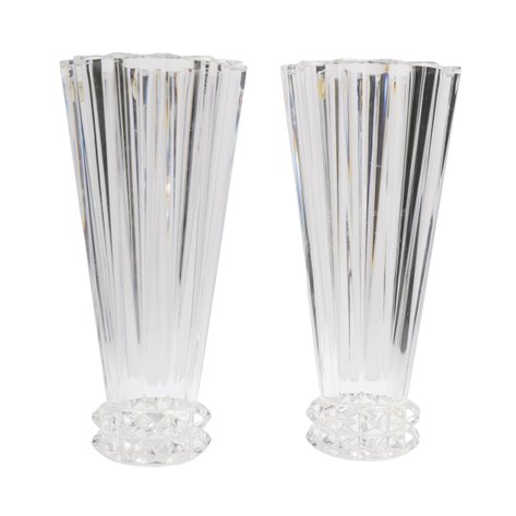 Rosenthal - A pair of 'sunburst trumpet blossom' vases