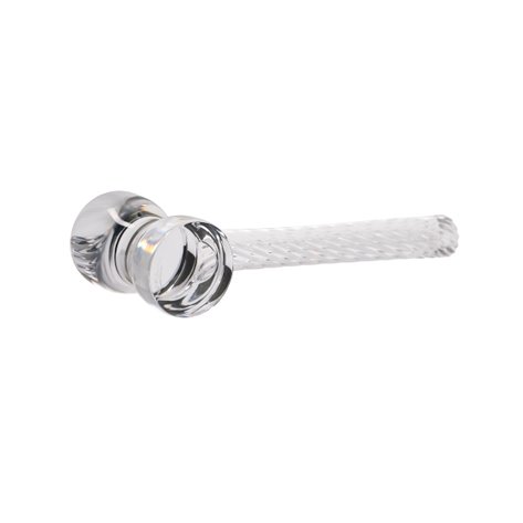 Val Saint Lambert - A large crystal gavel paperweight
