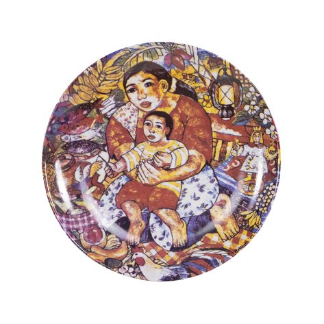 Norma Belleza (b. 1939) - A limited-edition ceramic plate of 'Ilaw ng Tahanan'