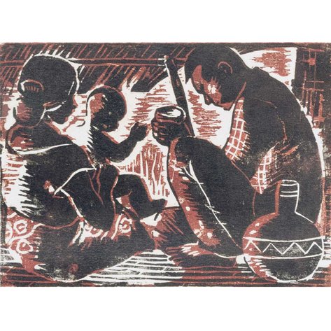 Anita Magsaysay-Ho (1914–2012) x Rustan's For the Arts - A print reproduction of 'Untitled'