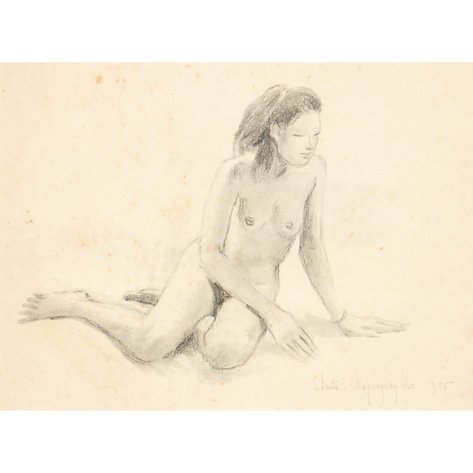 Anita Magsaysay-Ho (1914–2012) - Untitled (Female Nude)