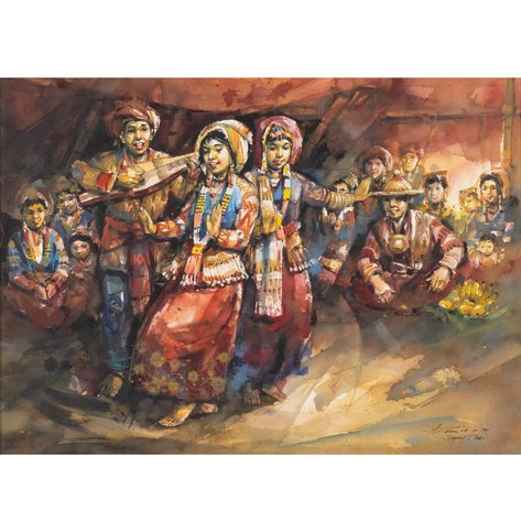 Angel Cacnio (1931–2021) - Sayaw T'boli