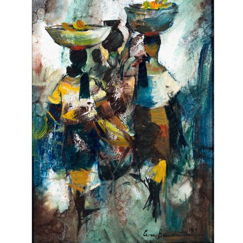 Cesar Buenaventura (1922–1983) - Women Vendors