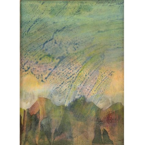 Romeo Gutierrez (b. 1945) - And God said "Let there be light"