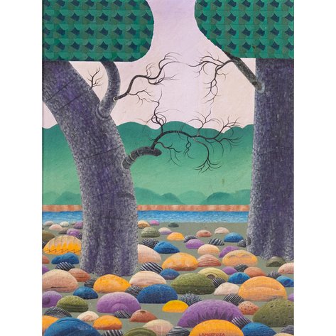 Prudencio Lamarroza (b. 1946) - Untitled