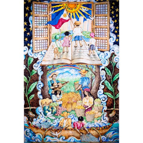 Christian Tamondong (b. 1976) - Biyaya ng Magmahal sa Tinubuang Lupa