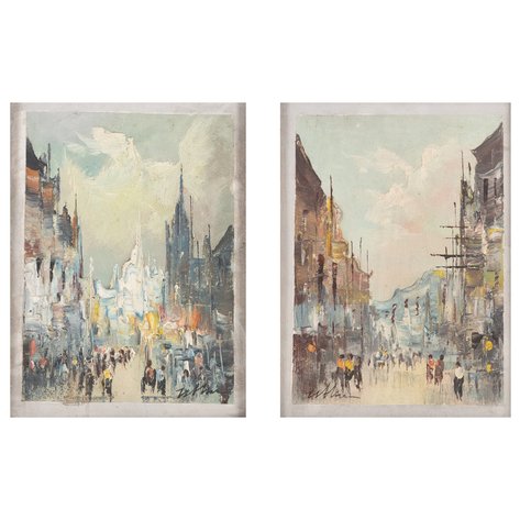 Leonardo Zablan (1937–1987) - A lot of 2 paintings