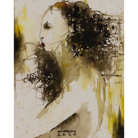 Martin Honasan (b. 1976) - Seated Female Figure