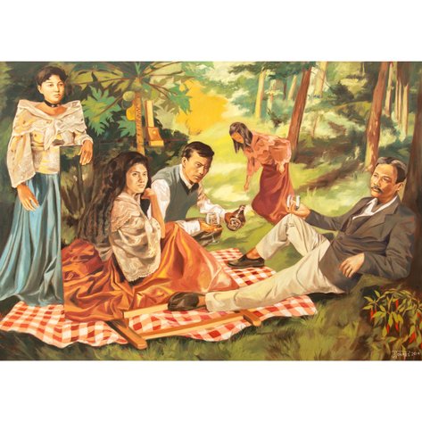 Juanito Torres (b. 1977) - Picnic at the Park