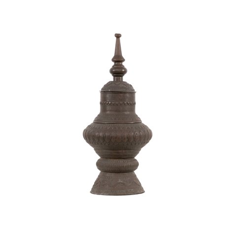 A large brass gadur