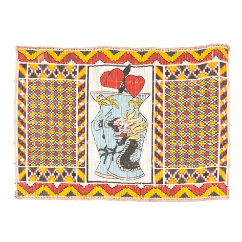 A traditional mat or biday