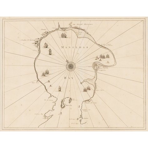 François Valentyn (1666–1727) - Manilhas Bay