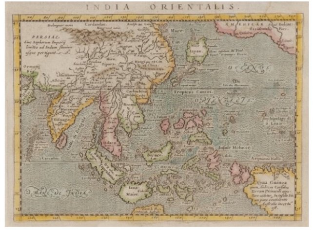 Giovanni Antonio Magini (1555–1617) - India Orientalis