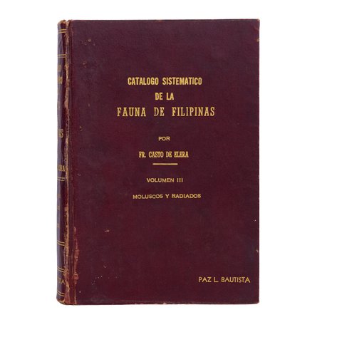 Fr. Casto de Elera - Catalogo Sistematico de la Fauna de Filipinas (Volumen III)