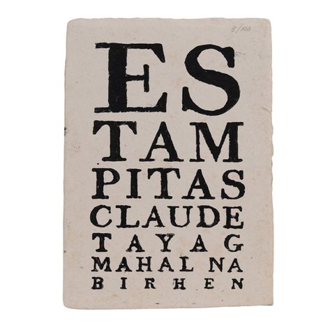 Claude Tayag (b. 1956) - Estampitas: Mahal na Birhen