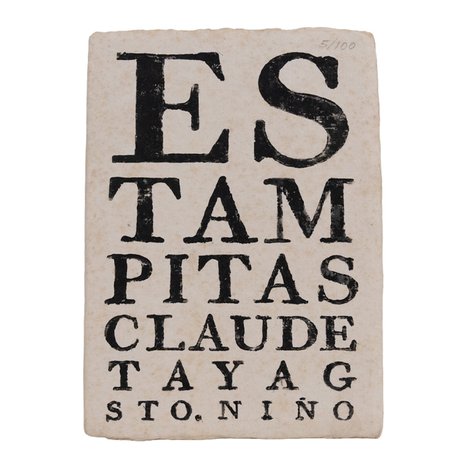 Claude Tayag (b. 1956) - Estampitas: Sto. Niño