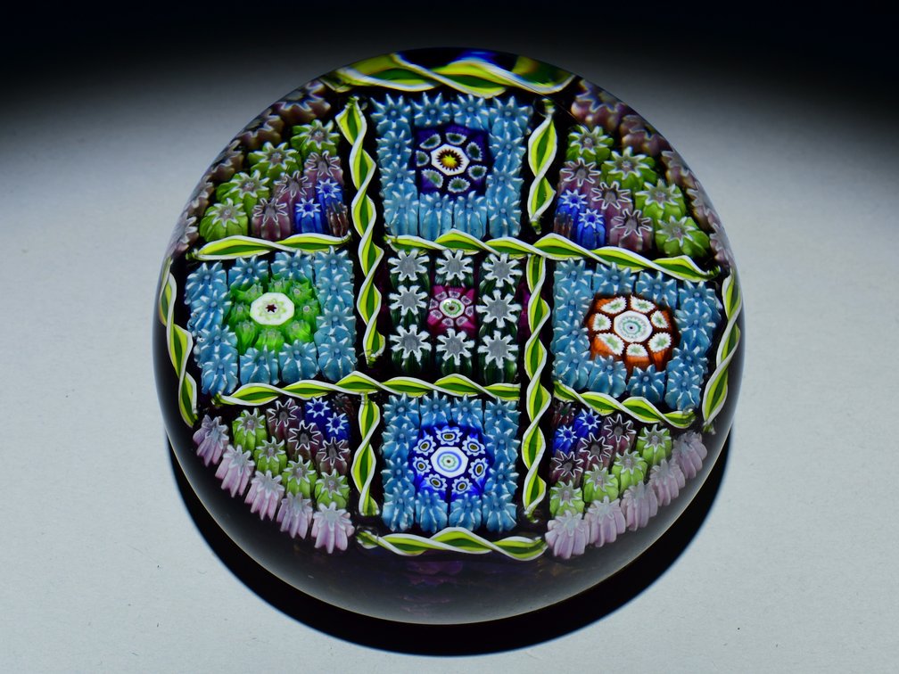 Perthshire Millefiori Grid Panel Pattern 1978
