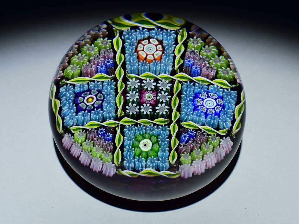 Perthshire Millefiori Grid Panel Pattern 1978