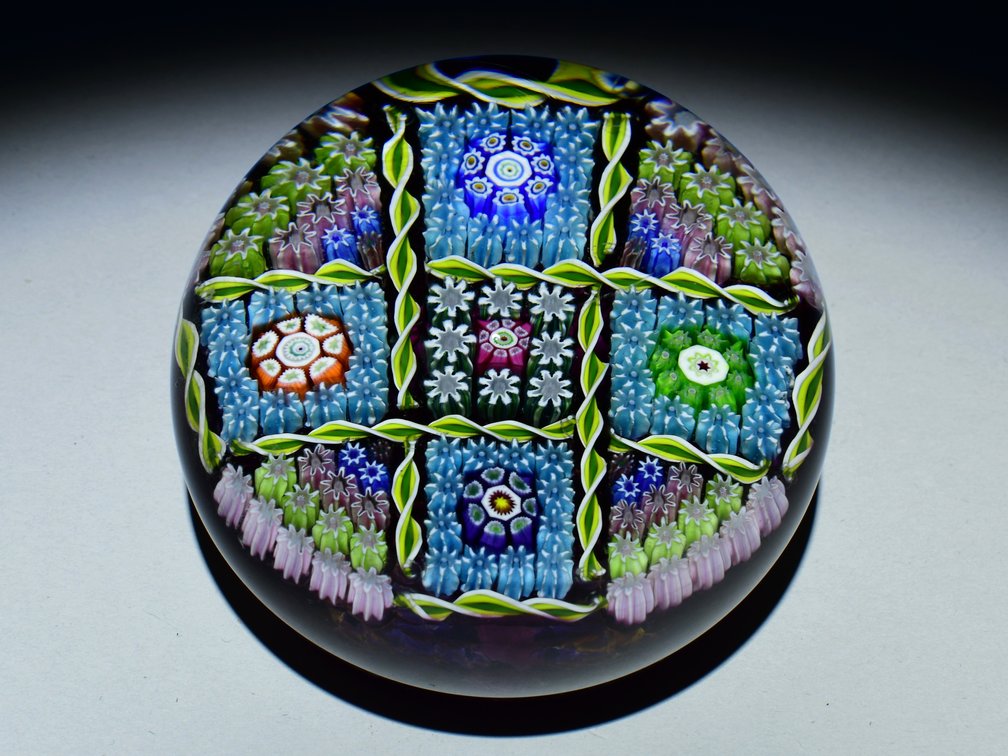 Perthshire Millefiori Grid Panel Pattern 1978