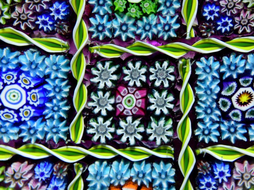 Perthshire Millefiori Grid Panel Pattern 1978