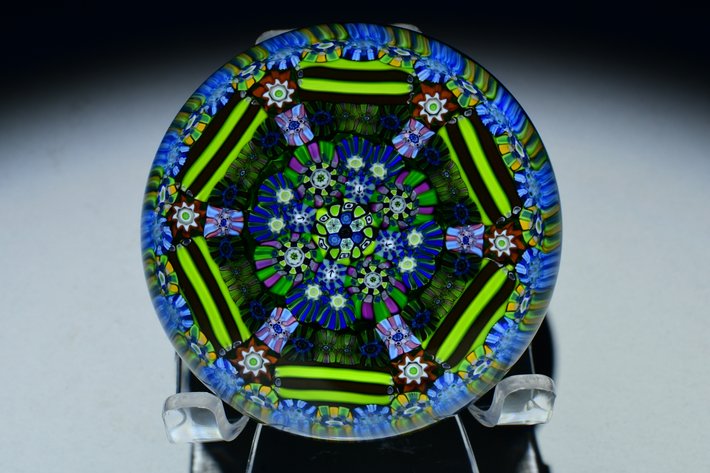 Perthshire Hexagonal Patterned Millefiori 1986