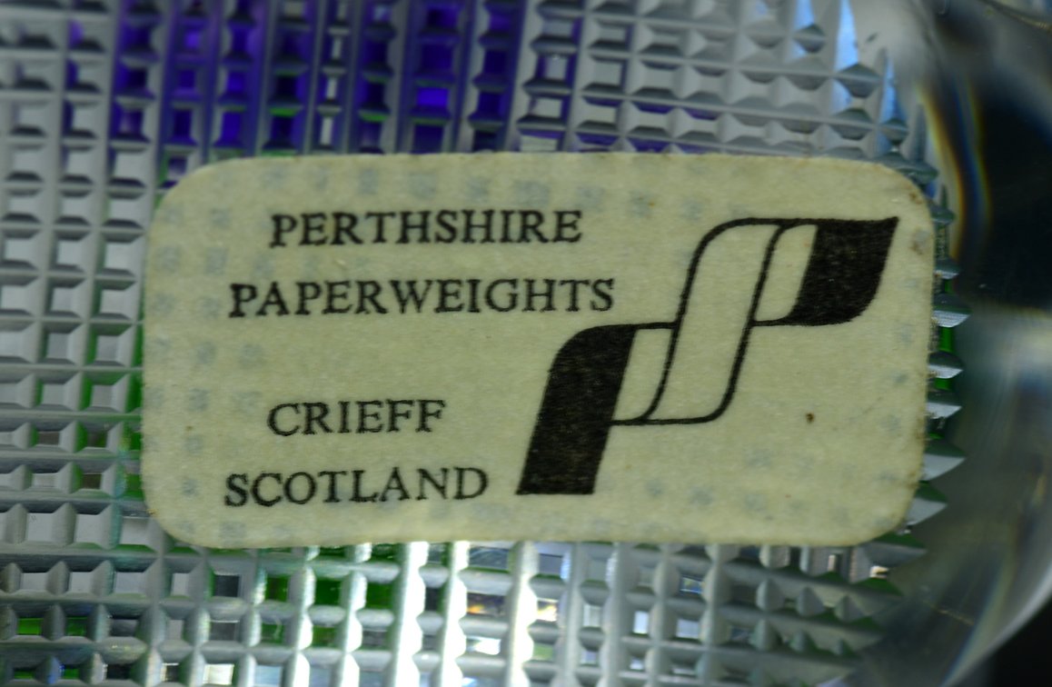 Perthshire Damson Plums Lampwork 1977