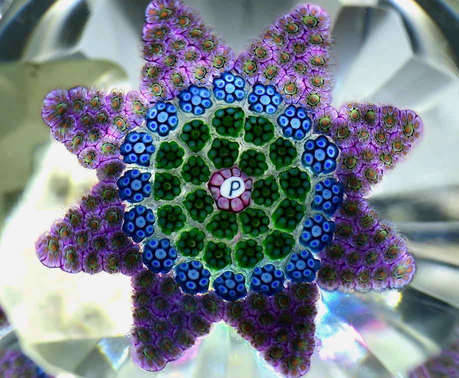 Perthshire Millefiori Star Pattern 1982